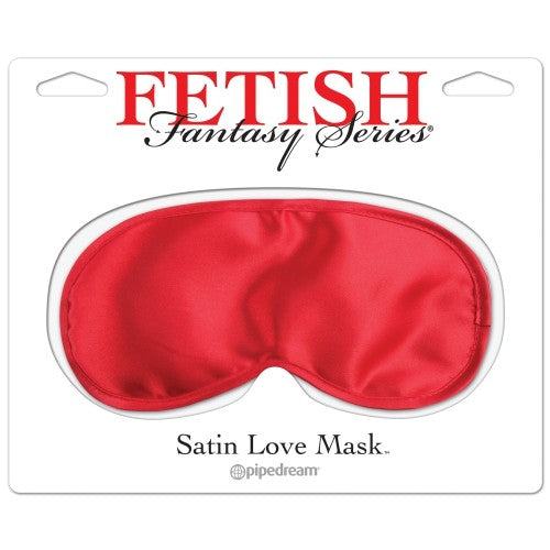 Fetish Fantasy Series - Σατέν Μάσκα - SATIN LOVE MASK RED S4F04525 - E-string.gr
