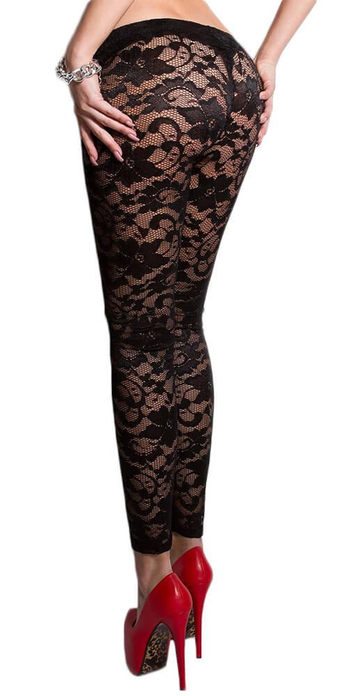 KouCla - Sexy collant - with lace LE19221 - E-string.gr