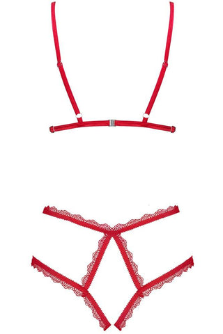 Obsessive - Γυναικείο κορμάκι στολή - Obsessive Merrynel costume κόκκινο OB3290 - E-string.gr