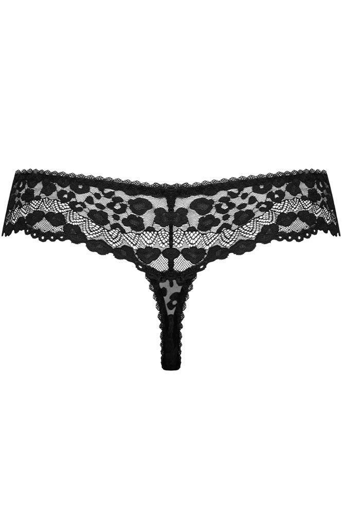 Obsessive - Γυναικείο String - Obssesive Giully thong Μαύρο OB2798 - E-string.gr
